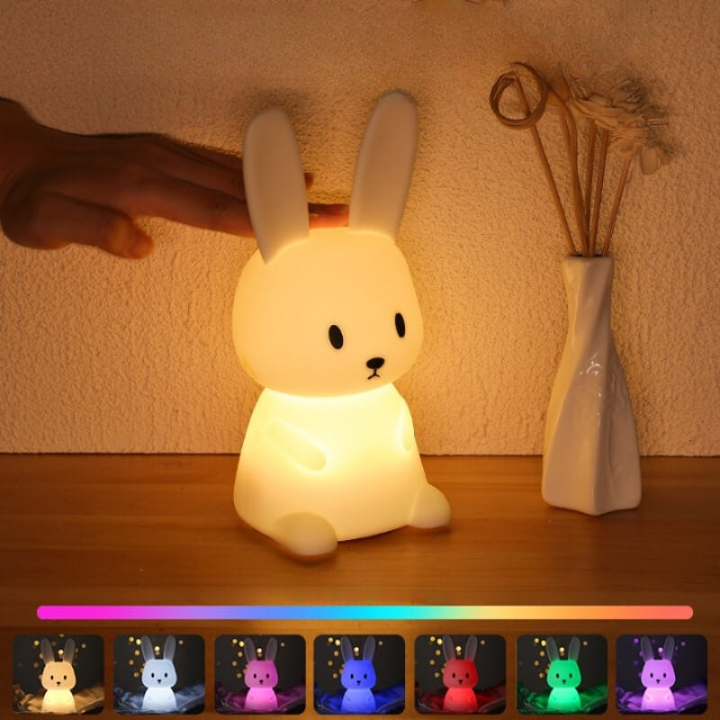 Cute Bunny™|Veilleuse lapin en silicone