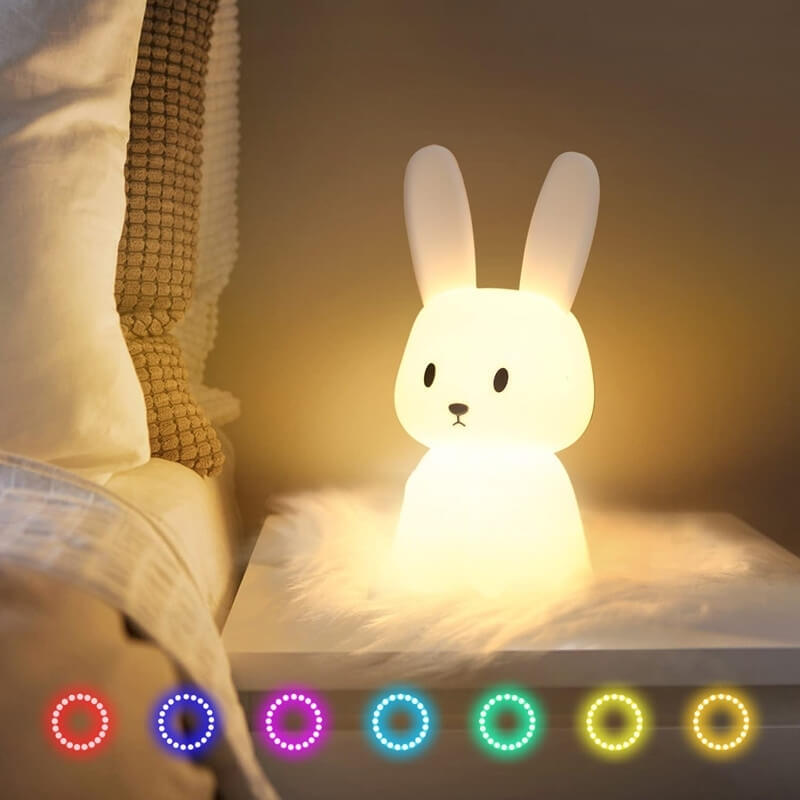 Cute Bunny™|Veilleuse lapin en silicone