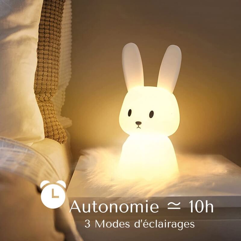 Cute Bunny™|Veilleuse lapin en silicone