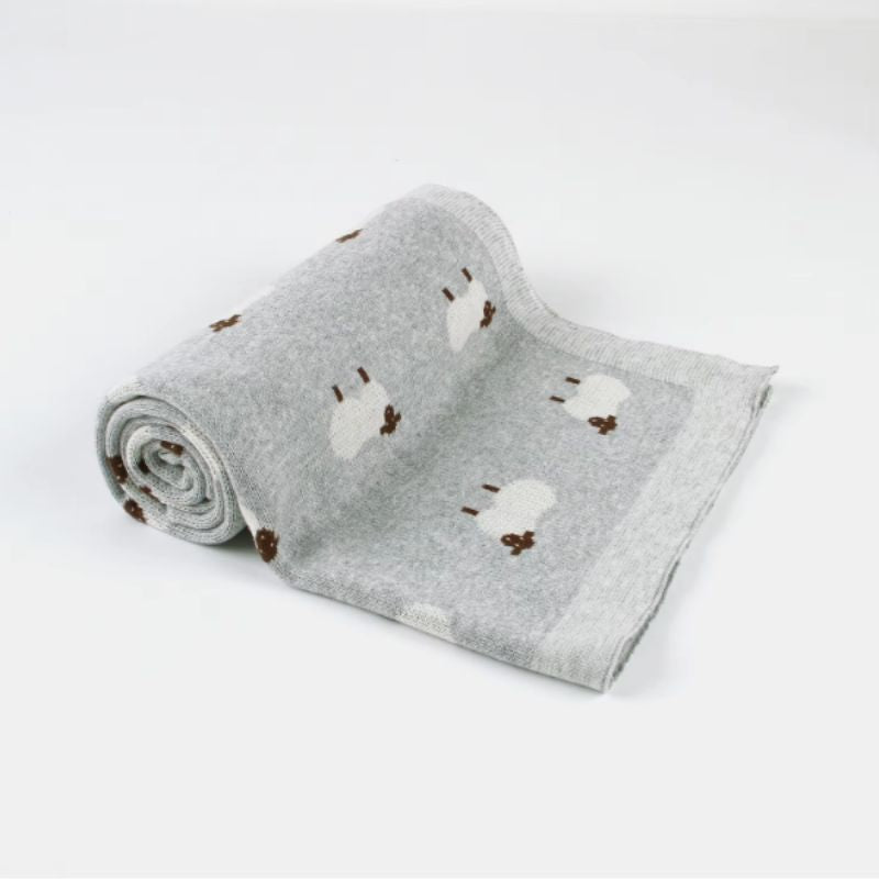 Couverture bébé tricot | SheepCover™